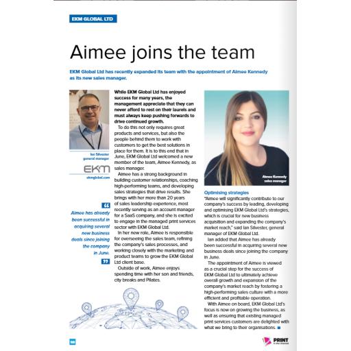 Aimee Joins the team.png